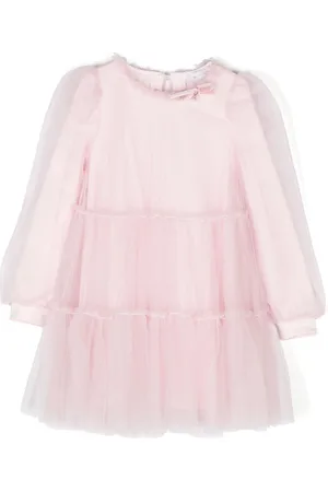 MONNALISA Tulle mini dress