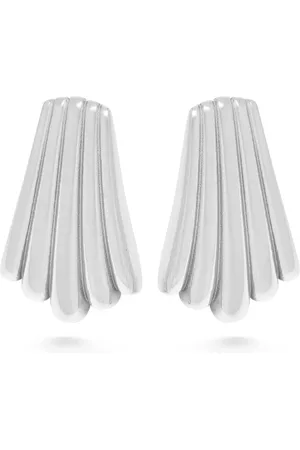 Nialaya Calico Shell earrings