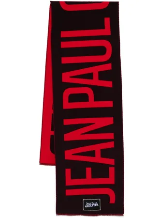Jean Paul Gaultier Logo-print scarf