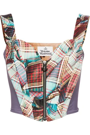 Vivienne Westwood MacAndy tartan-printed corset