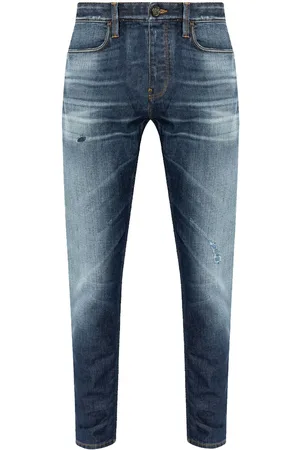 Emporio Armani Washed effect jeans