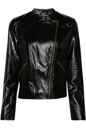 Twin-Set Zip biker jacket