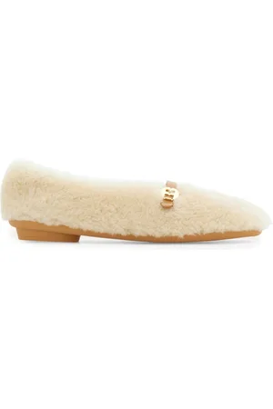 Salvatore Ferragamo Fluffy ballerina shoes