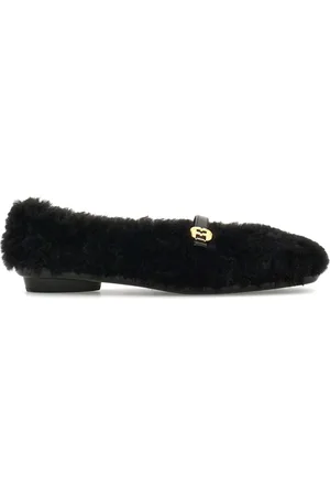 Salvatore Ferragamo Fluffy ballerina shoes