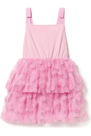 Self-Portrait Sequin-embellished tulle dress