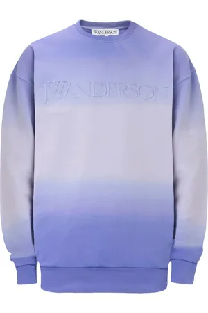 J.W.Anderson Logo-embroidered gradient sweatshirt