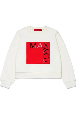 MAX&Co. Kids Logo-print cotton sweatshirt