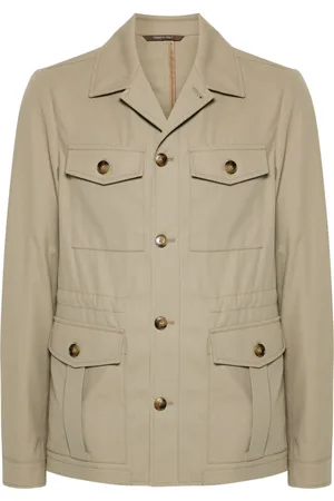 CANALI Twill military jackets