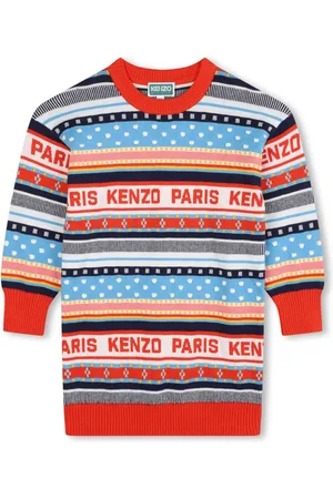 Kenzo Striped jacquard knitted jumper