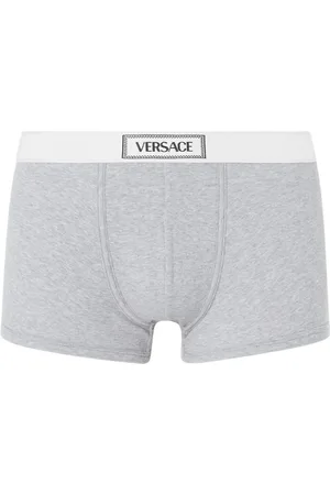 VERSACE 90s Logo ribbed boxers
