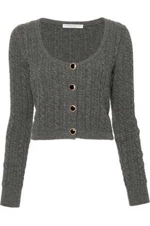 Alessandra Rich Knitted wool cardigan