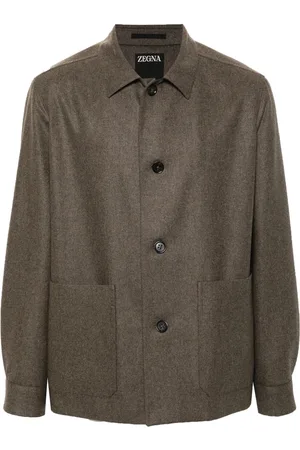 Ermenegildo Zegna Wool shirt jacket