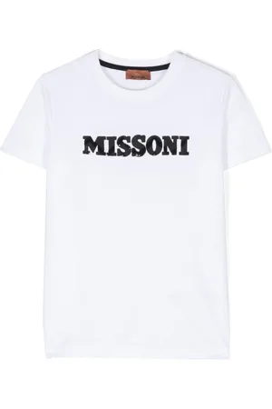 Missoni Sequinned-logo T-shirt