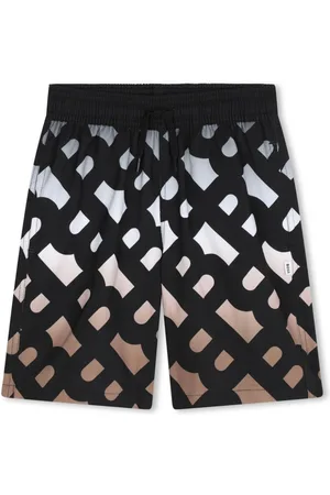 HUGO BOSS Logo-print ombré shorts