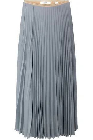 Vince Draped pleated skirt