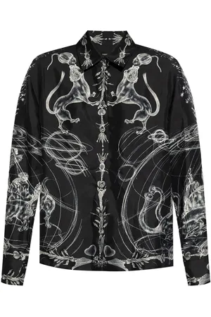 Fabiana Filippi Graphic-print silk shirt