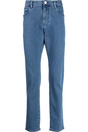 Giorgio Armani Low-rise straight-leg jeans