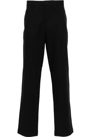 Emporio Armani Logo-plaque trousers