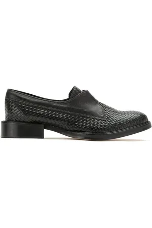 Sarah Chofakian Woven-effect loafers
