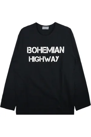 YOHJI YAMAMOTO Logo-print cotton T-shirt
