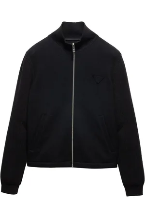 Prada Wool and cashmere zipper cardigan