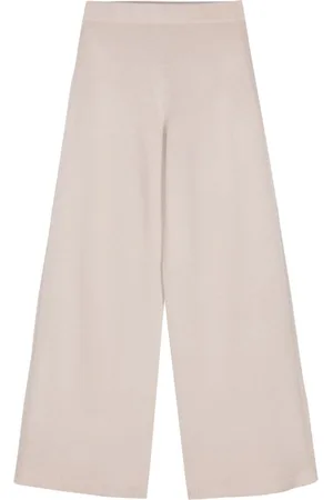 D.EXTERIOR Ribbed-knit trousers