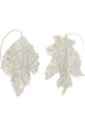 Jil Sander Leaf-shaped earrings