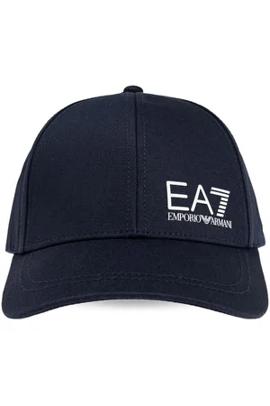 EA7 Logo-print baseball cap