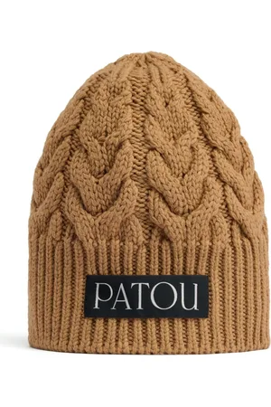 Patou Cable-knit beanie