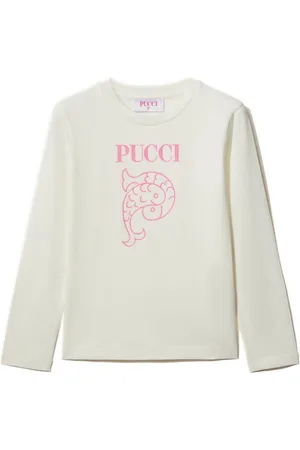 PUCCI Junior Logo-print cotton T-shirt