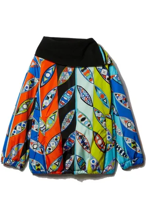 PUCCI Junior Girandole-print jacket