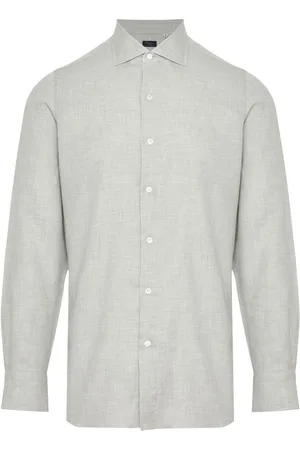 Finamore Spread collar shirt
