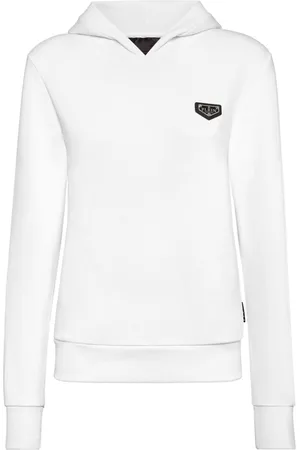 Philipp Plein Logo plaque hoodie