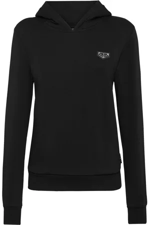 Philipp Plein Logo-plaque hoodie