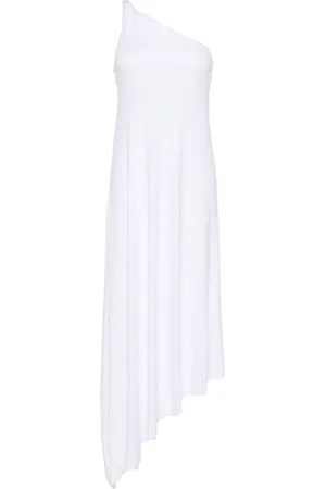 PNK Ribbed one-shoulder dress