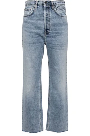 Totême Whiskering-effect straight-leg jeans