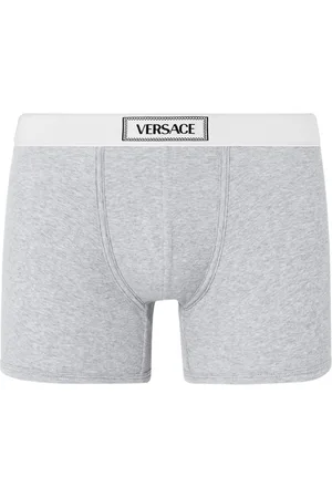 VERSACE 90s Logo ribbed boxers