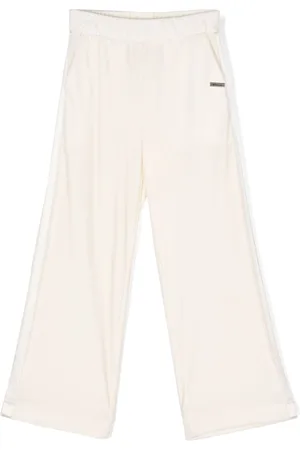 MONNALISA Velvet track pants