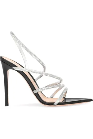 Gianvito Rossi 105mm Crystal Ettie sandals