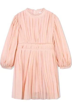 Chloé Pleated wool dress