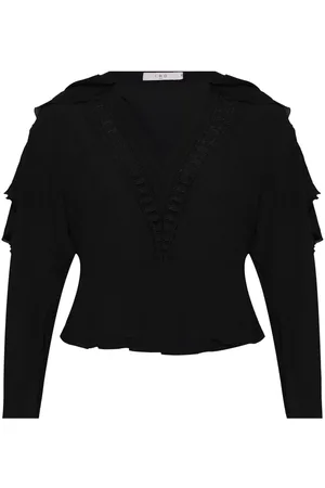 IRO Begonia V-neck crop top