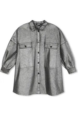 DKNY Long-sleeve shirt dress