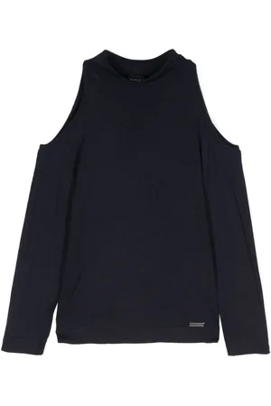 MONNALISA Cold shoulder-design top