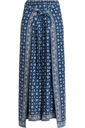Ralph Lauren Floral-print tie-waist trousers