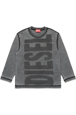 Diesel Logo-print long-sleeve T-shirt