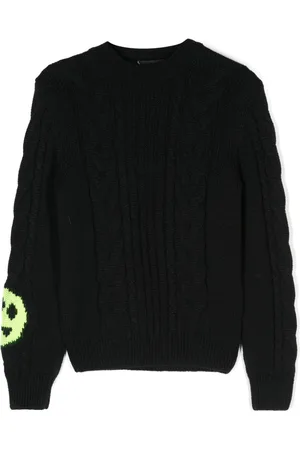 BARROW Intarsia-logo sweater