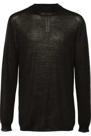 Rick Owens Level Lupetto fine-knit jumper