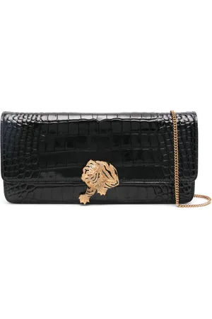 Roberto Cavalli Logo-plaque clutch bag