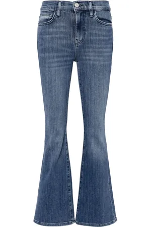 Frame Le Pixie high-flared jeans