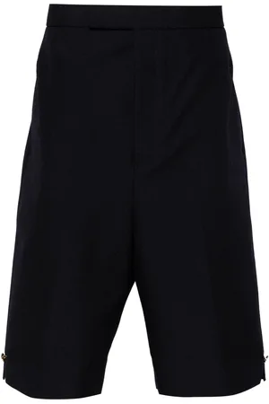Thom Browne High-rise backstrap shorts